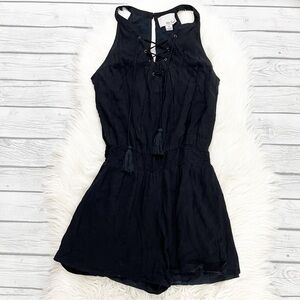 Chloe Oliver Black Romper